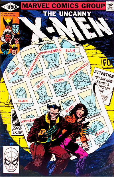 Wolverine and Kitty Pryde from X-Men Comics